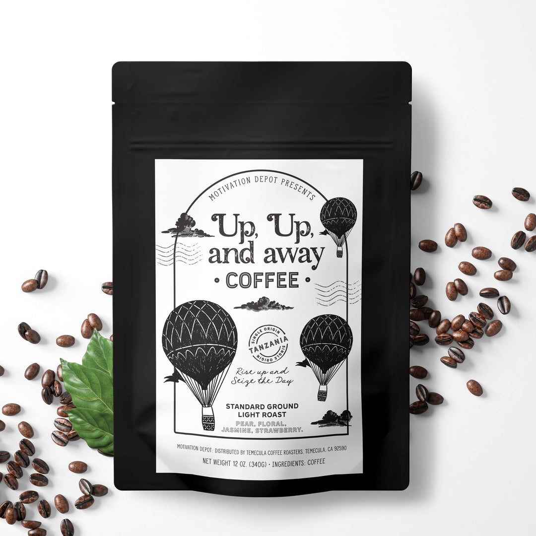 Up, up, and away! - Single Origin Tanzanian Coffee