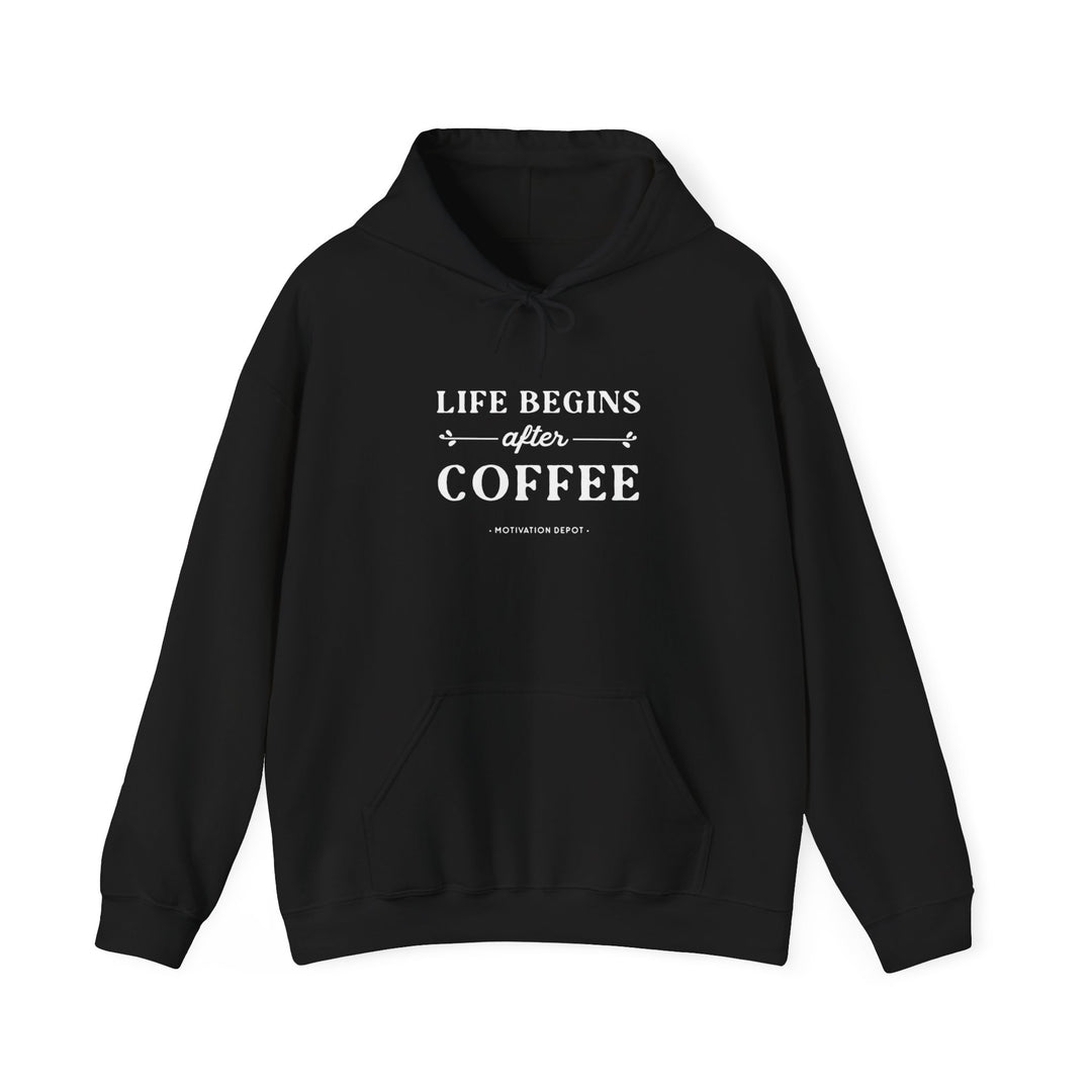 Life Begins After Coffee Hoodie