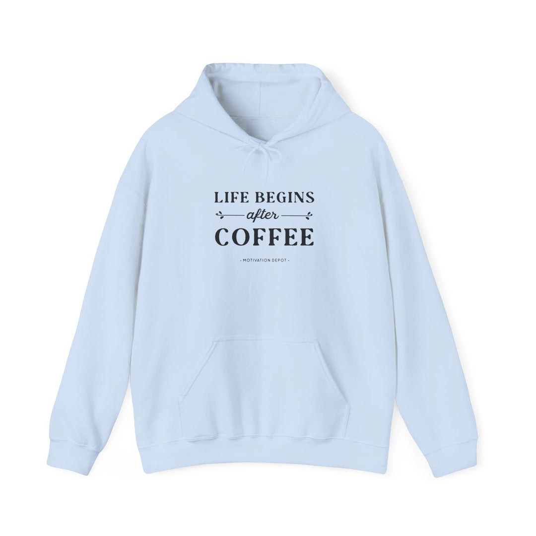 Life Begins After Coffee Hoodie