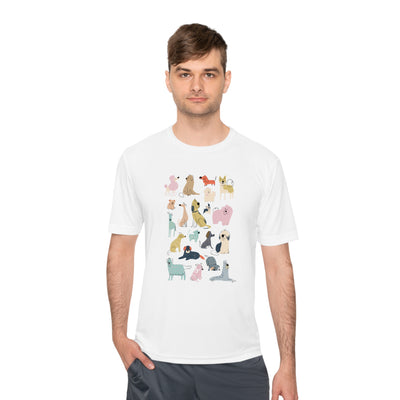Cute Canines Sports Tee