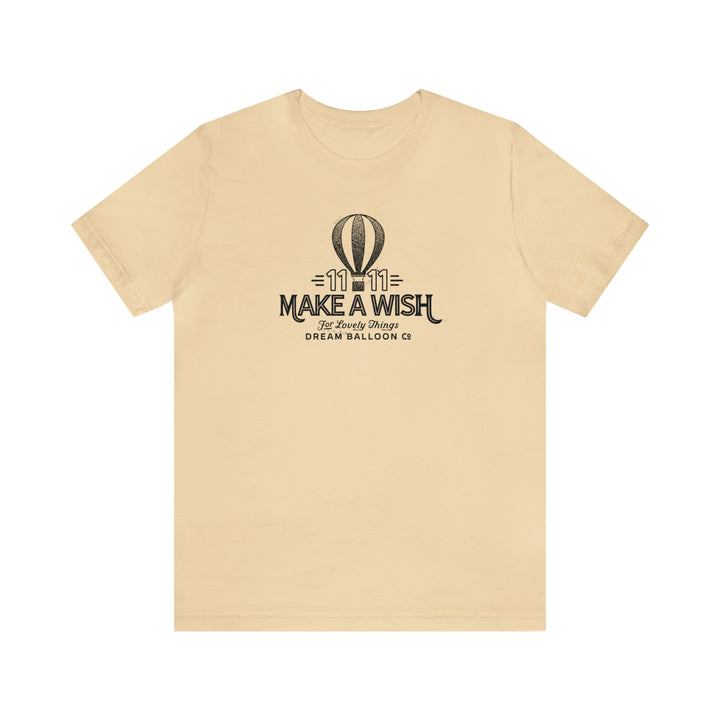 11:11 Make a Wish Air Balloon - Retro Vintage Style Logo T-shirt Tee