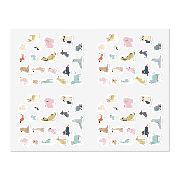 Cute Canine Sticker Sheet
