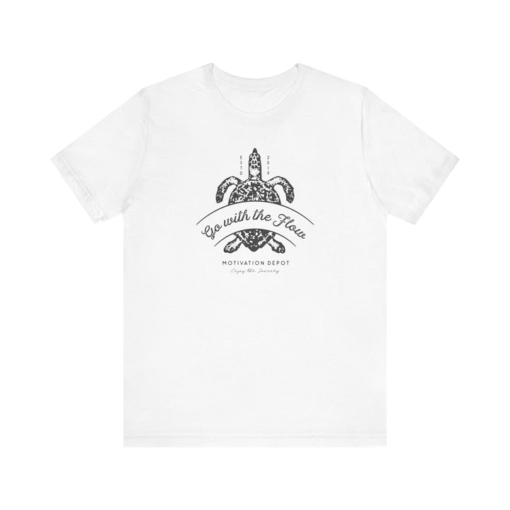 Go with the Flow Turtle T-Shirt