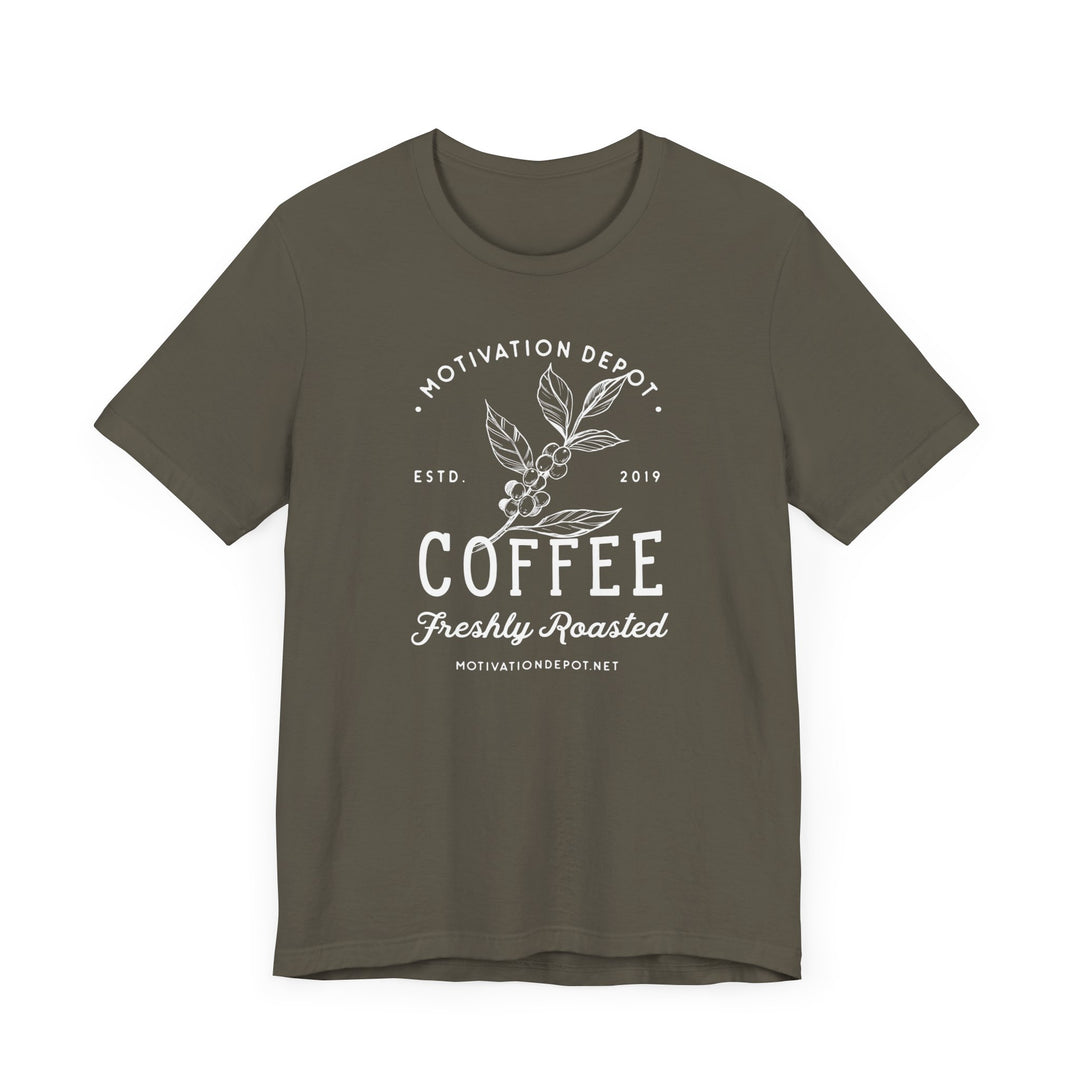 Motivation Depot Coffee Flower T-Shirt