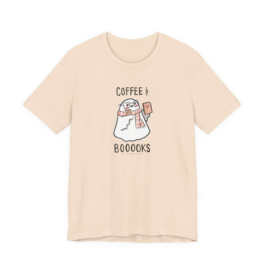 Coffee & Books Ghost T-Shirt