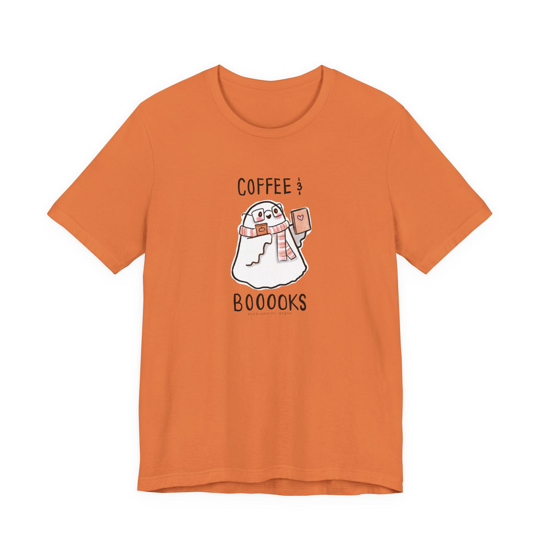 Coffee & Books Ghost T-Shirt