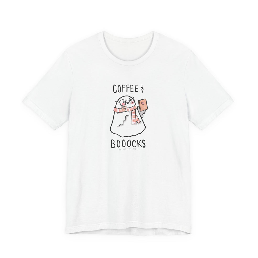 Coffee & Books Ghost T-Shirt