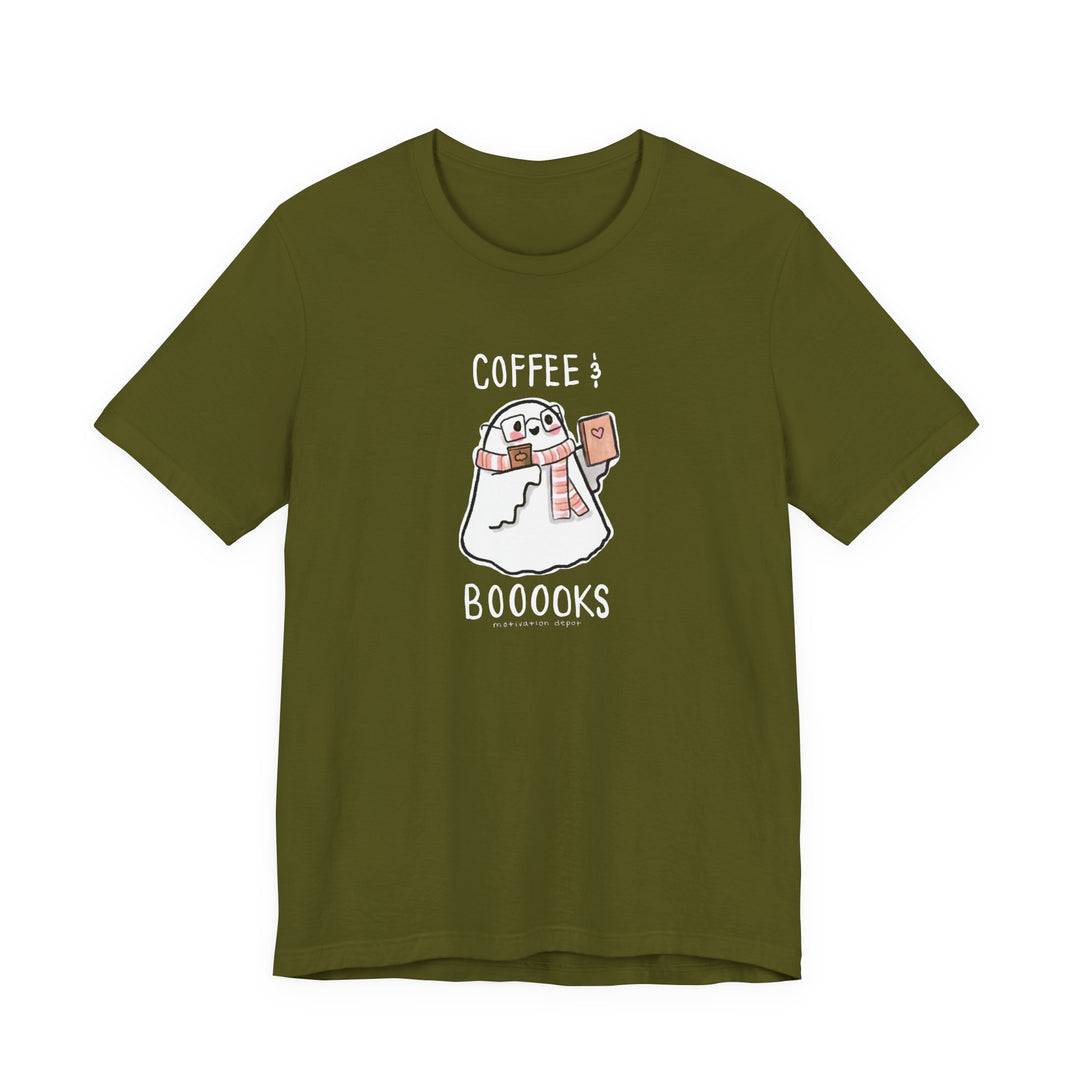 Coffee & Books Ghost T-Shirt