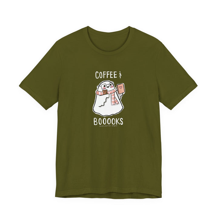 Coffee & Books Ghost T-Shirt