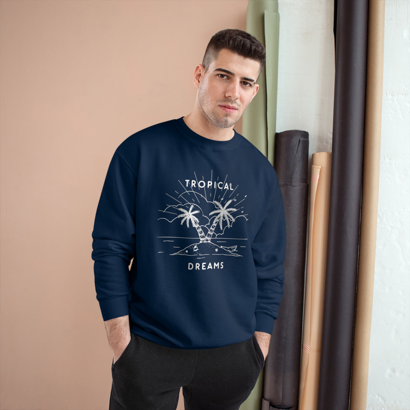 Tropical Dreams Beach Resort Sweatshirt