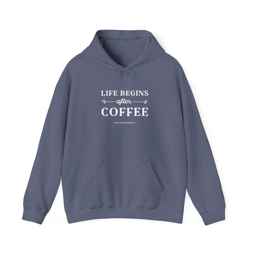 Life Begins After Coffee Hoodie