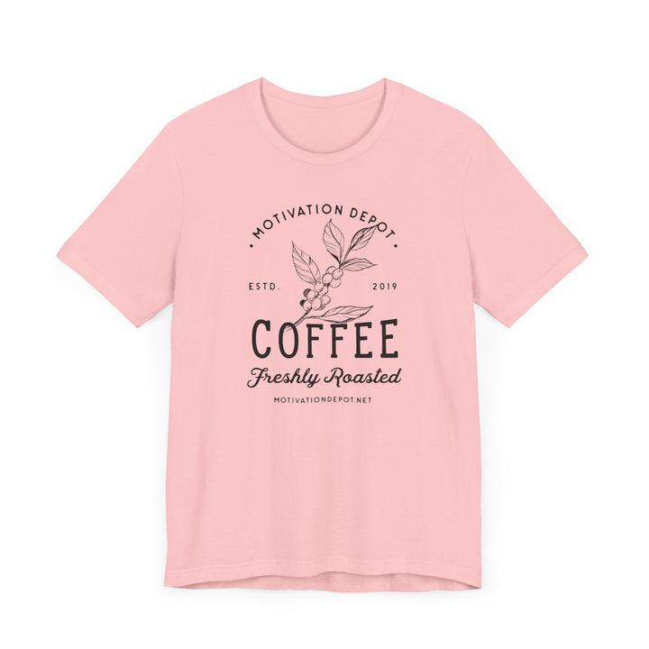 Motivation Depot Coffee Flower T-Shirt