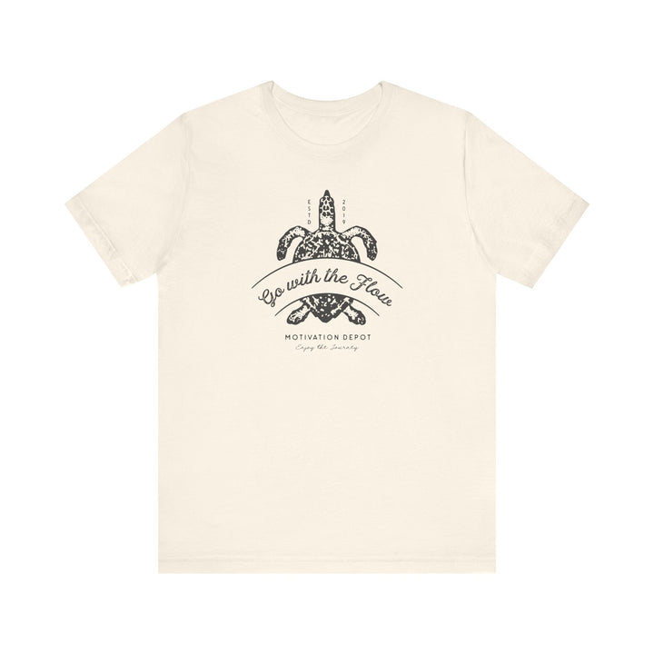 Go with the Flow Turtle T-Shirt