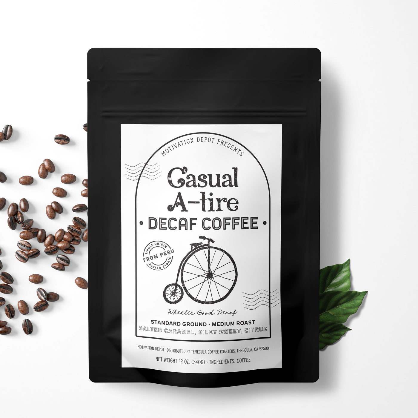 Casual A-Tire - Wheelie Good Decaf Coffee