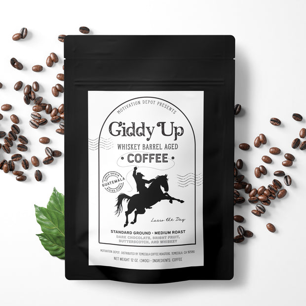 Giddy Up - Whiskey Barrel Aged Coffee