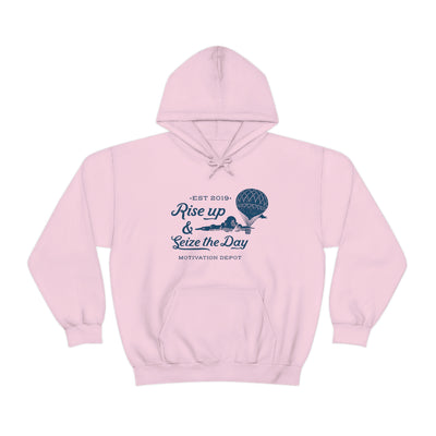 Rise up and Seize the day! Up, up, and away! Hoodie